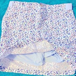 Floral skort